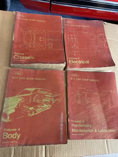 1974 ford car - car, manuals