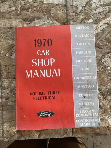 Ford 1970 car - 1970, manual