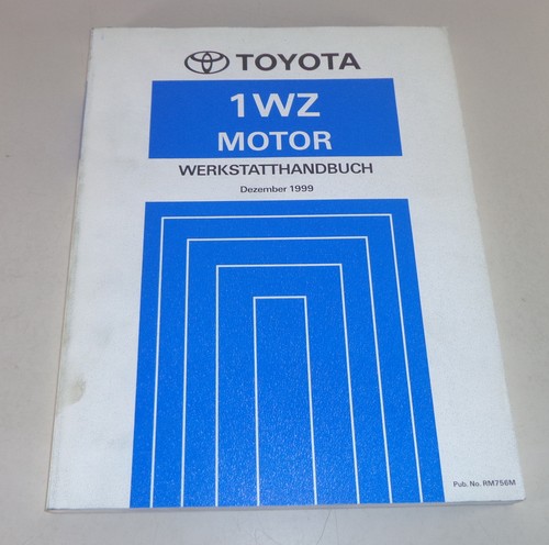 Workshop manual toyota motor - workshop, 1