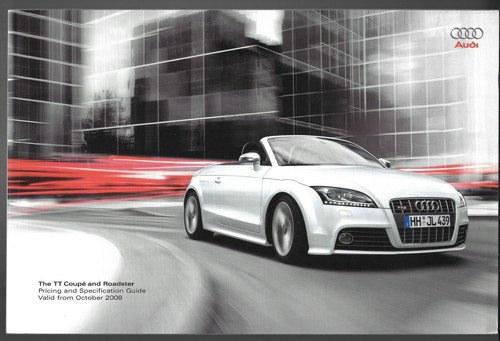 Audi tts 2008 2009 uk - tt,