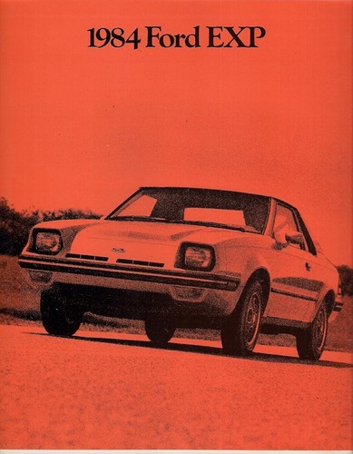 Ford exp 1984 - usa, market