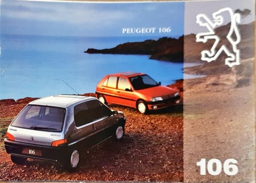 Peugeot 106 brochure - 106, 1992