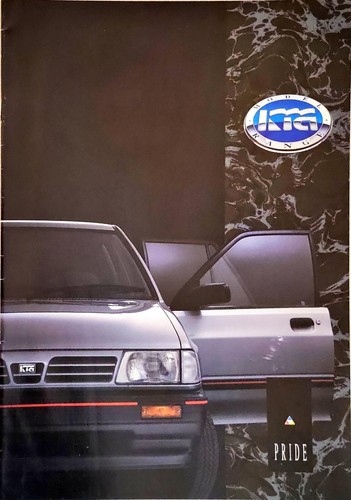 Kia pride brochure 1993 - brochure,