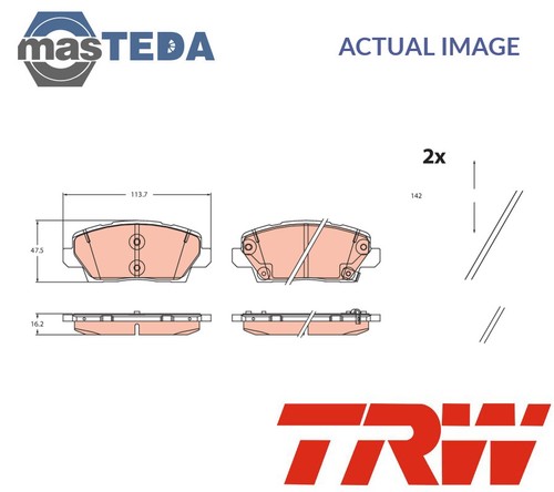 Gdb2479 brake pads set braking - pads,