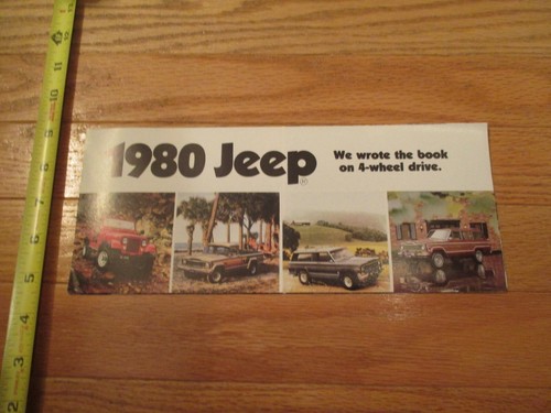 Jeep 1980 auto car dealer - auto,