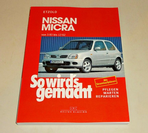 Repair manual nissan - nissan, micra