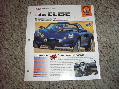 1996 present lotus elise - 1996-present,