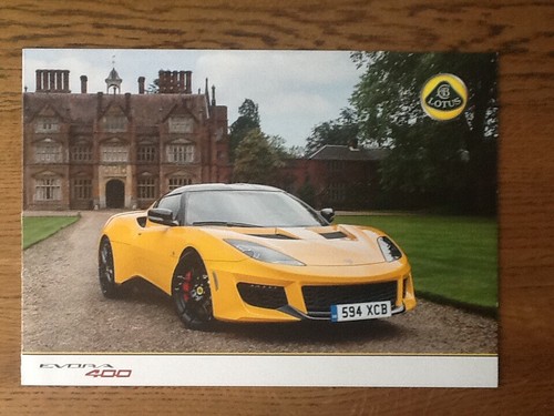 Lotus evora brochure car - lotus, brochure,lotus