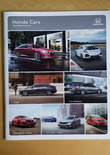 Honda cars sales brochure - cars,