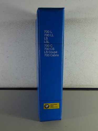 Bmw parts catalog 700 coupe - 700, ls