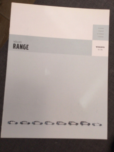 Volvo range brochure 2004 - , in