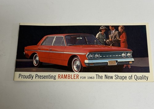1963 rambler car - 1963,