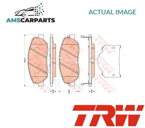 Brake pads set braking - set,