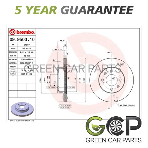 Brake discs front - brake,