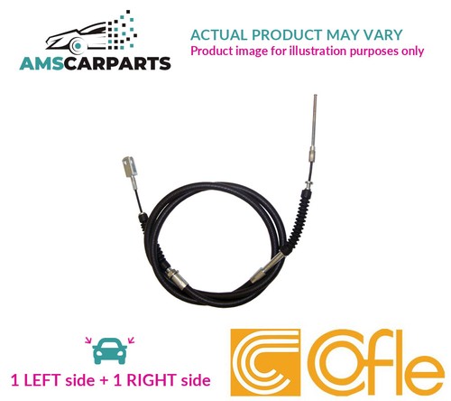 Handbrake cable pair rear - handbrake,