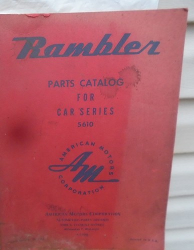 1955 rambler parts - rambler, car