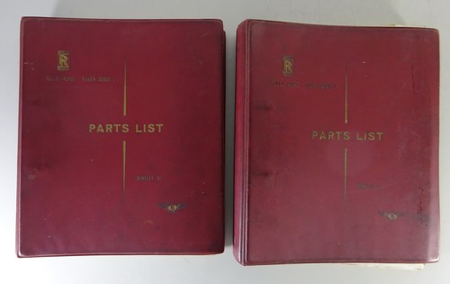 Parts catalog rolls royce - parts,