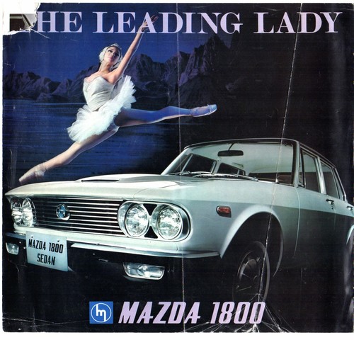 Mazda 1800 saloon - saloon, 1969-1972