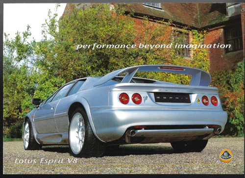 Lotus esprit litre - lotus, v8