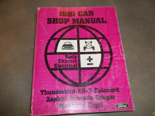 Ford 1981 car - ford, shop