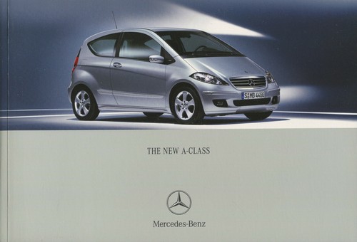 Car brochure mercedes benz - car,