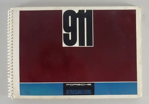 Operating manual porsche 911 - porsche,