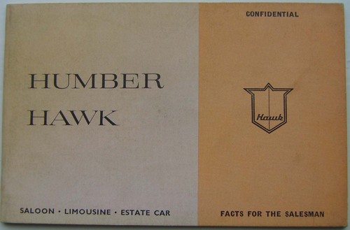 Humber hawk series - hawk, original