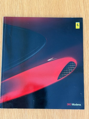 Ferrari 360 modena brochure - 360,