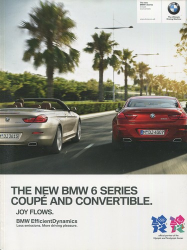 Car brochure bmw 6 - 6, series