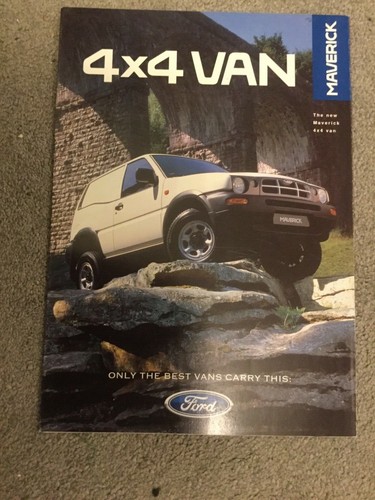 Ford maverick 4x4 - uk, sales