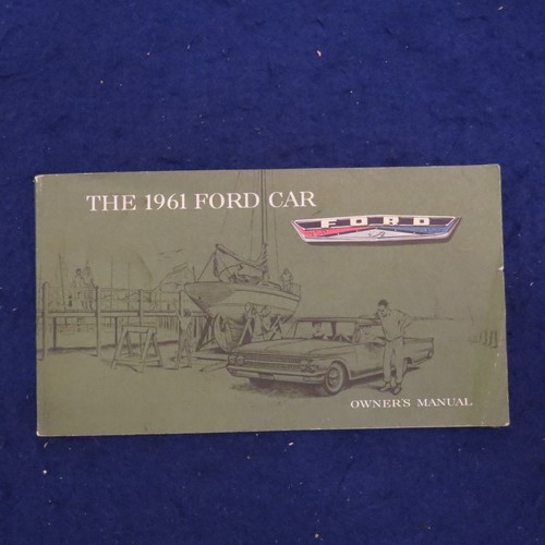 Original 1961 ford motor - original,