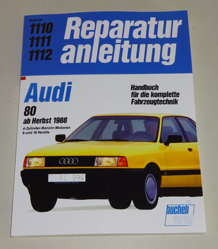 Repair manual audi 80 - manual,