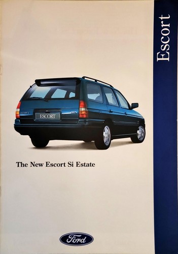 Ford escort estate brochure - escort,