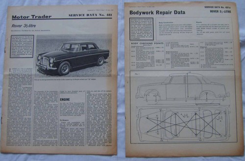 Rover litre motor trader - 3½,