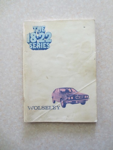 Original 1975 wolseley - wolseley, 18-22