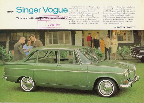 Singer vogue series 1725 - vogue,