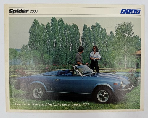 Fiat spider 2000 1979 original - fiat,