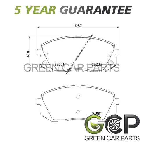 Brake pads set front - pads,