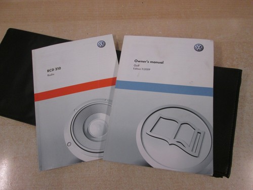 Volkswagen golf owners pack - golf,
