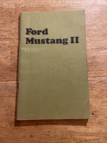 1974 ford mustang owners - ford, ii