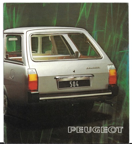 Peugeot 504 estate - peugeot,