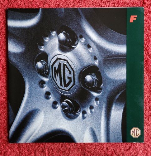 Mgf car sales - brochure, uk
