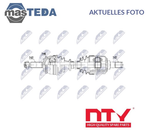 Npw 656 driveshaft - npw-hy-656,