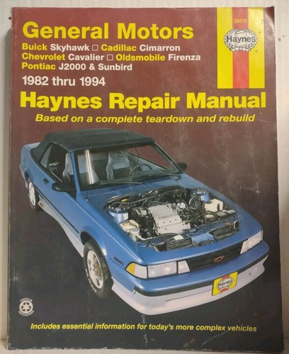 Haynes guide 38015 general - haynes,