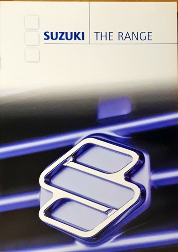 Suzuki cars brochure - brochure, 2000