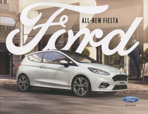 Car brochure ford fiesta - car,