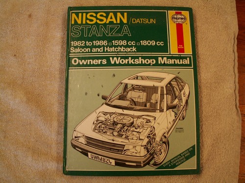 Haynes manual 824 for nissan - haynes,
