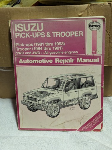 Haynes isuzu pick ups - haynes,