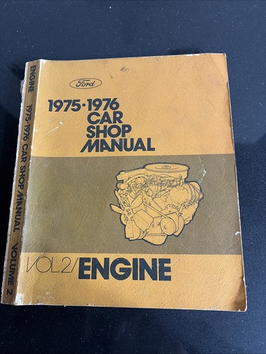 Ford 1975 1976 car - car, manual