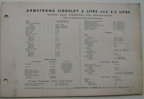 Armstong siddeley 2 3 - 2, &